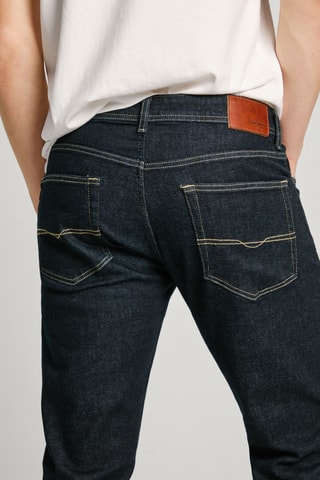 Jeans tapered Stanley - Nero
