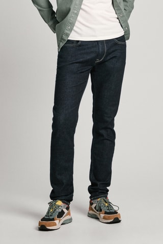 Jeans tapered Stanley - Nero