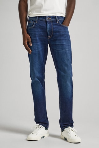 Jeans tapered - Navy