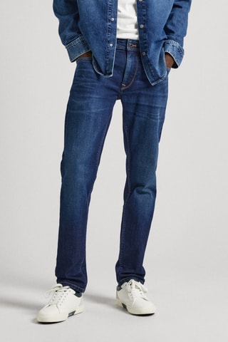 Jeans tapered - Navy