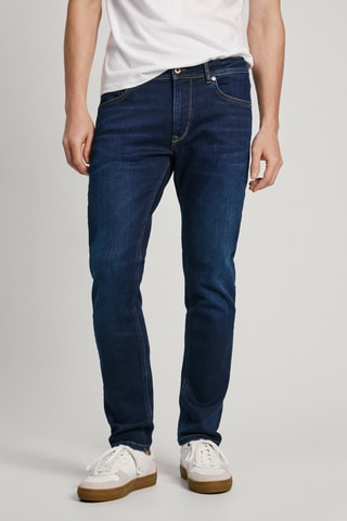 Jeans tapered - Navy