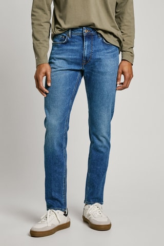 Jeans tapered Stanley - Cobalto