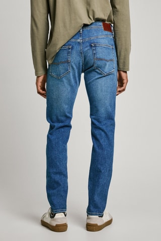 Jeans tapered Stanley - Cobalto