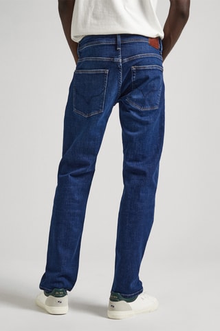 Jeans straight - Cobalto