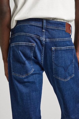 Jeans straight - Cobalto