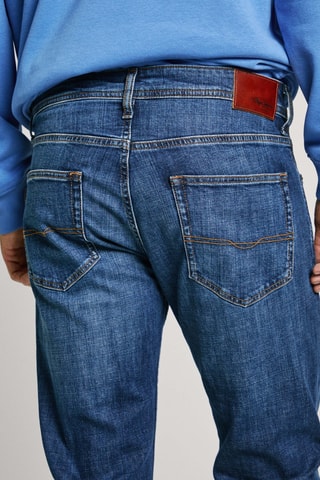 Jeans straight Cash - Navy