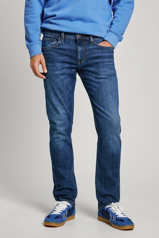 Jeans straight Cash - Navy