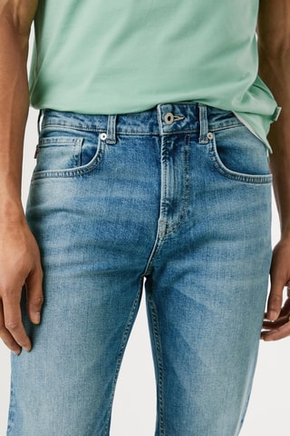 Jeans straight Cash - Blu