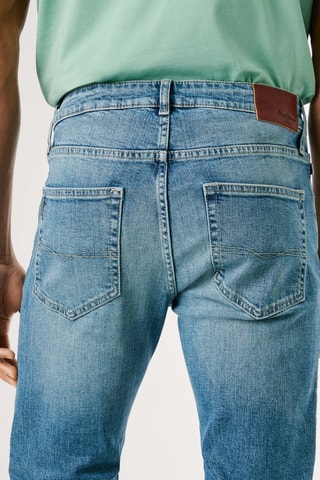 Jeans straight Cash - Blu