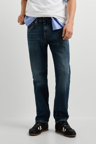Jeans straight Cash - Blu