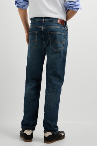 Jeans straight Cash - Blu