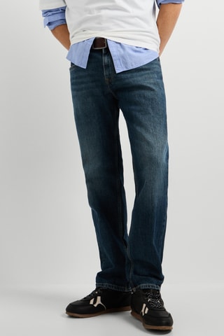 Jeans straight Cash - Blu