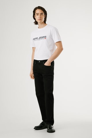 Jeans straight Cash - Nero