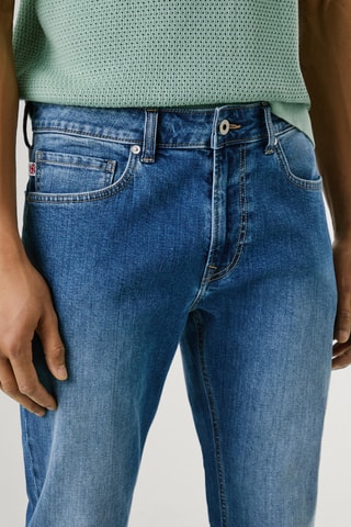 Jeans tapered Stanley - Blu