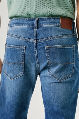Jeans tapered Stanley - Blu