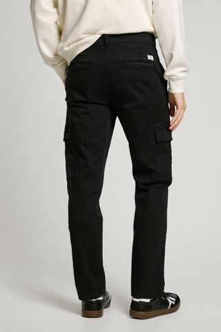 Pantaloni cargo Twill - Nero