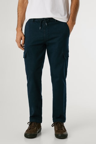 Pantaloni cargo Gymdigo - Navy
