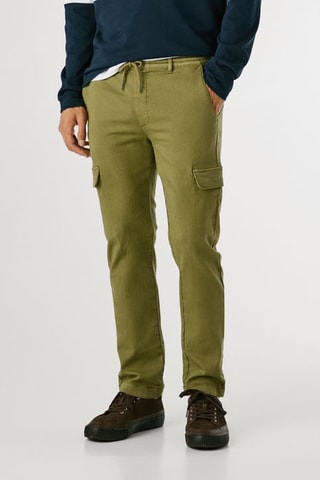 Pantaloni cargo Gymdigo - Verde oliva