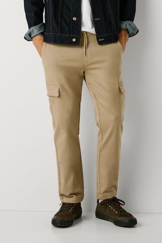 Pantaloni cargo Gymdigo - Beige