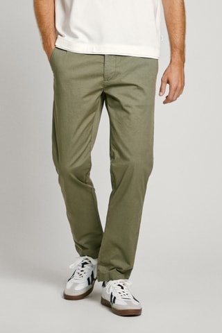Pantaloni chino slim - Kaki