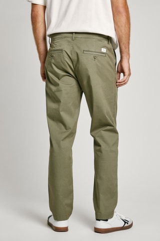 Pantaloni chino slim - Kaki