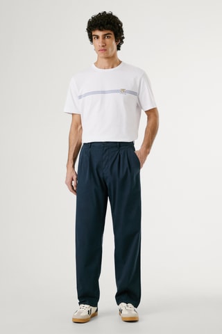 Pantaloni relaxed - Navy