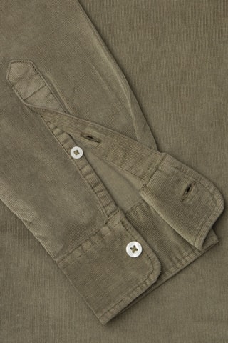 Camicia in velluto Miller - Kaki