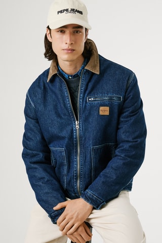 Giacca in jeans - Blu