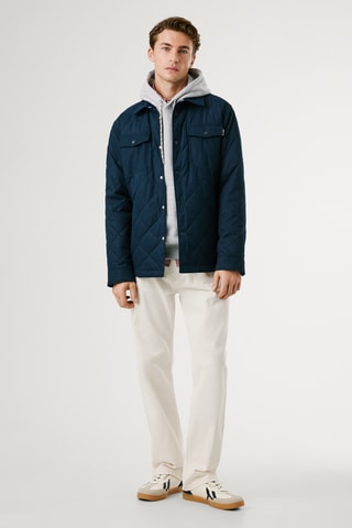 Giacca Quilted - Petrolio