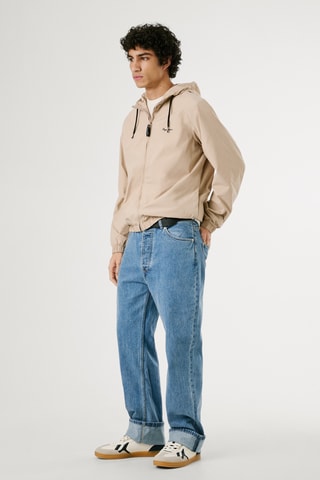 Giacca con cappuccio Monson - Beige