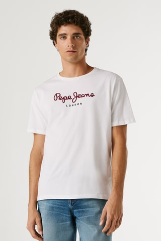 T-shirt Eggo - Bianco
