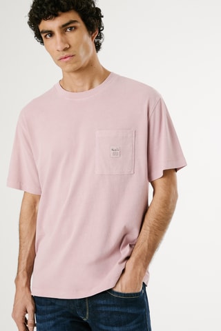 T-shirt Tyler - Rosa cipria