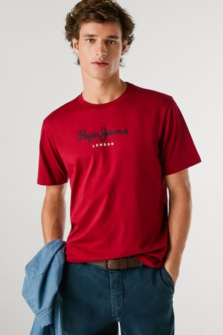 T-shirt Eggo - Rosso