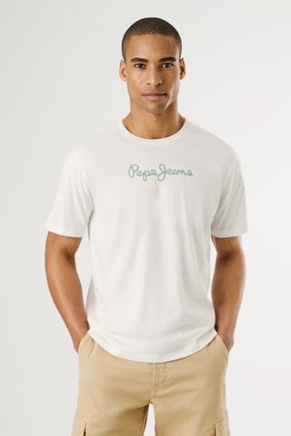 T-shirt Eggo - Bianco