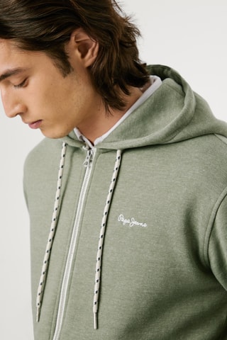 Felpa con cappuccio Macbeth - Kaki melange