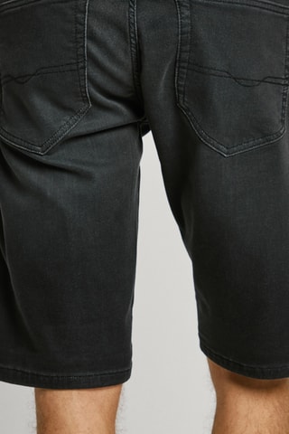 Bermuda in jeans Gymdigo - Nero