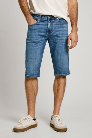Bermuda in jeans Cash - Blu