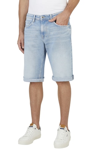 Bermuda in jeans Cash - Celeste