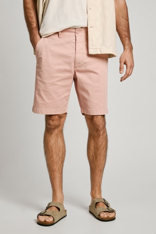 Bermuda chino - Rosa cipria