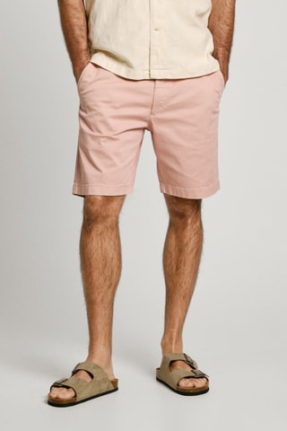 Bermuda chino - Rosa cipria