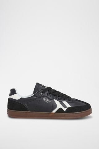 Sneakers in pelle Ball - Nero