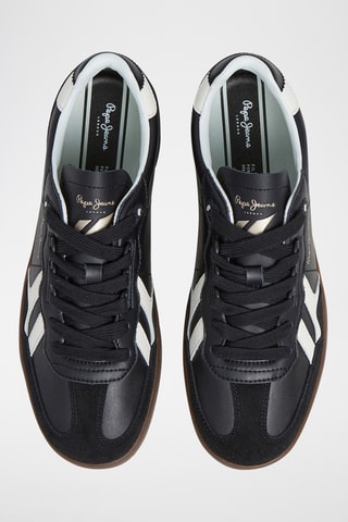 Sneakers in pelle Ball - Nero
