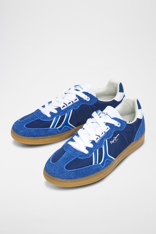Sneakers in pelle Ball - Blu