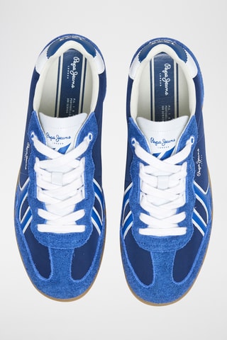 Sneakers in pelle Ball - Blu