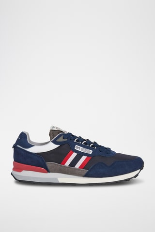Sneakers in pelle scamosciata Kingston - Navy