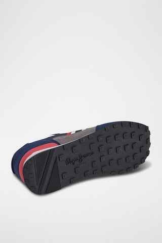 Sneakers in pelle scamosciata Kingston - Navy