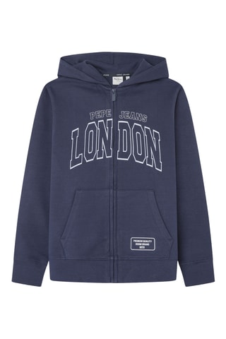Felpa con cappuccio Baley - Navy