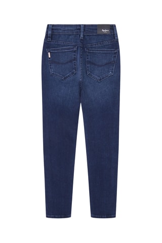 Jeans a vita alta - Blu scuro