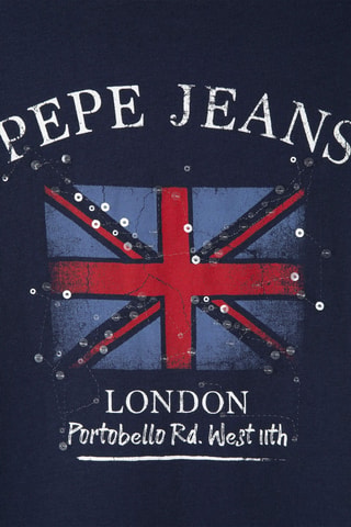 T-shirt Flag - Navy