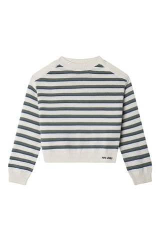 Maglia Beck - Bianco e verde scuro